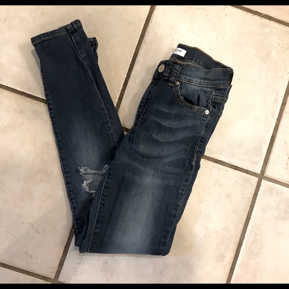 🎉HP🎉Blanc & Eclare Distressed Skinny Denim 24